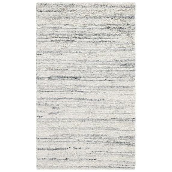 Casablanca CSB792 Hand Woven Indoor Accent Rug - Grey/Ivory - 4'x6' - Safavieh
