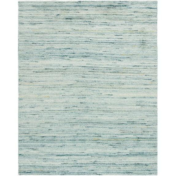 Casablanca CSB792 Hand Woven Indoor Area Rug - Turquoise/Ivory - 8'x10' - Safavieh