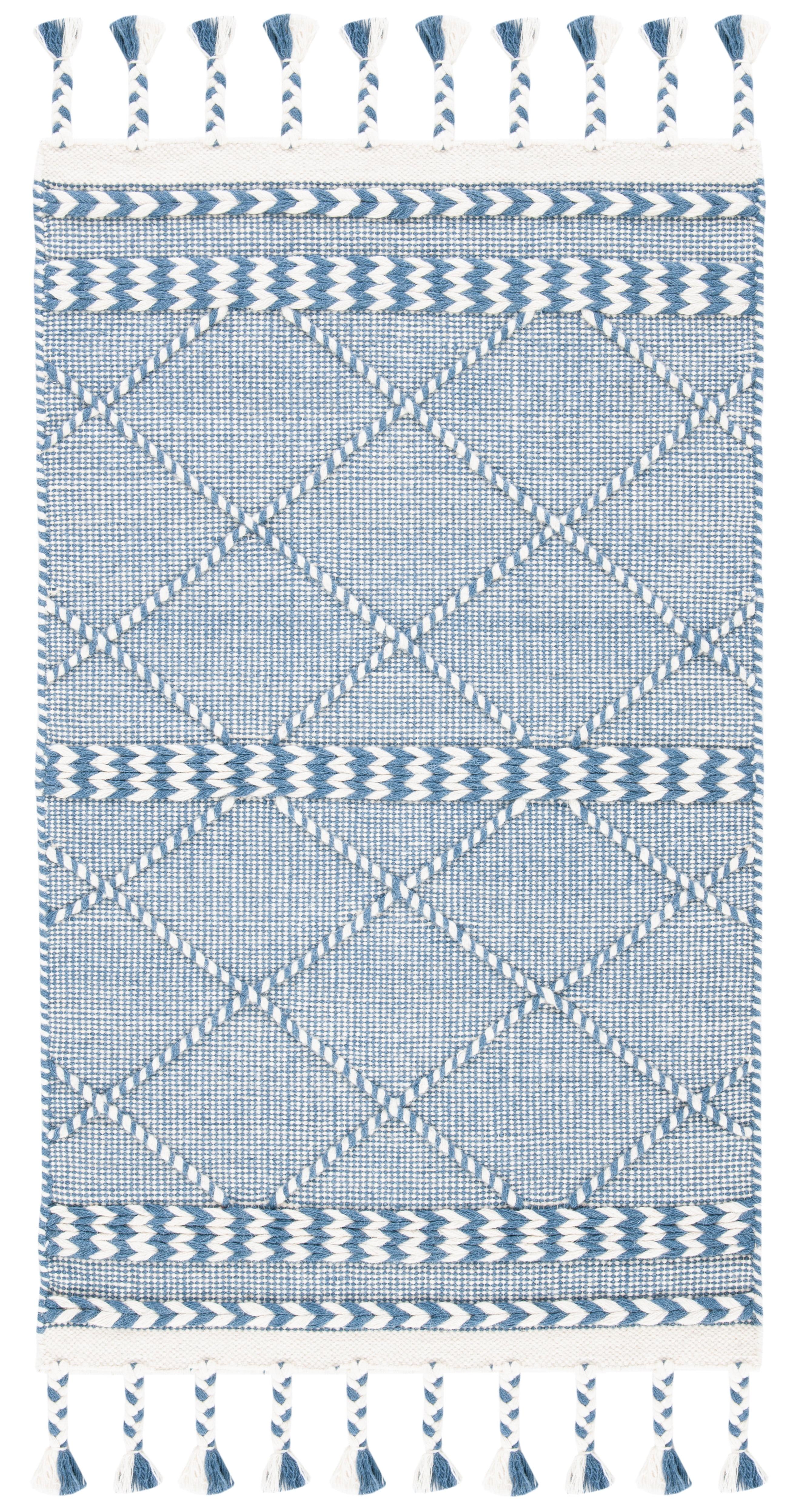 Dakota Fields Casablanca Hand Loomed 80% Wool, 20% Cotton Geometric Rug