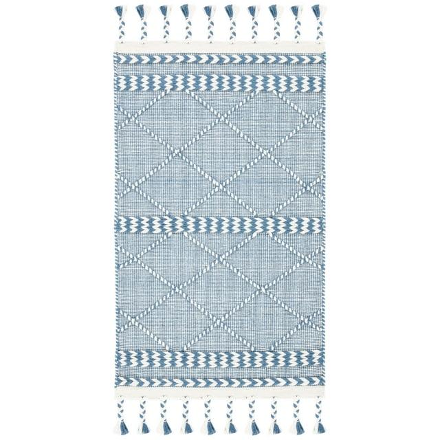 Dakota Fields Casablanca Hand Loomed 80% Wool, 20% Cotton Geometric Rug