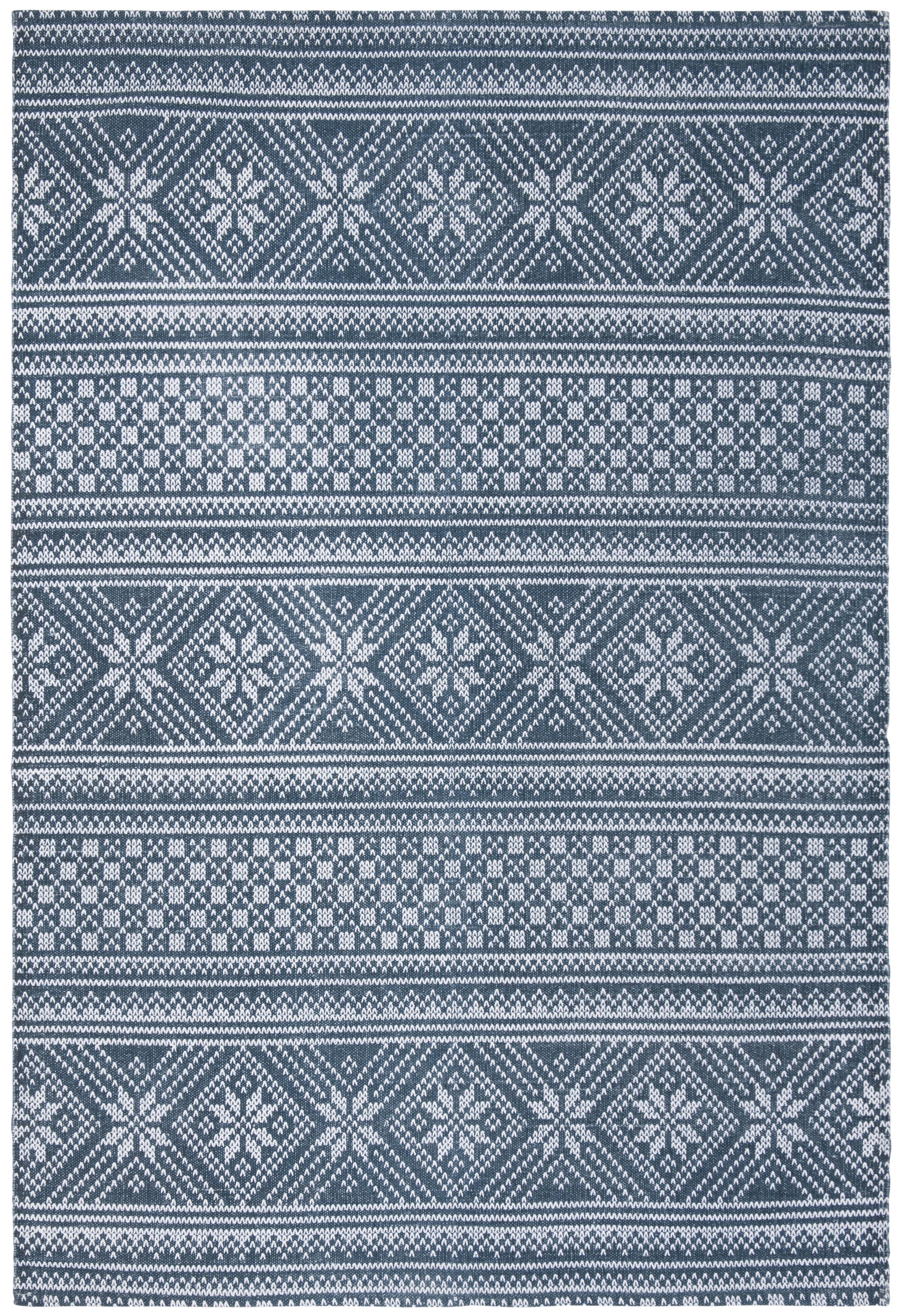 Cedar Brook CDR711 Loomed Indoor Accent Rug - Blue/Ivory - 3'x5' - Safavieh