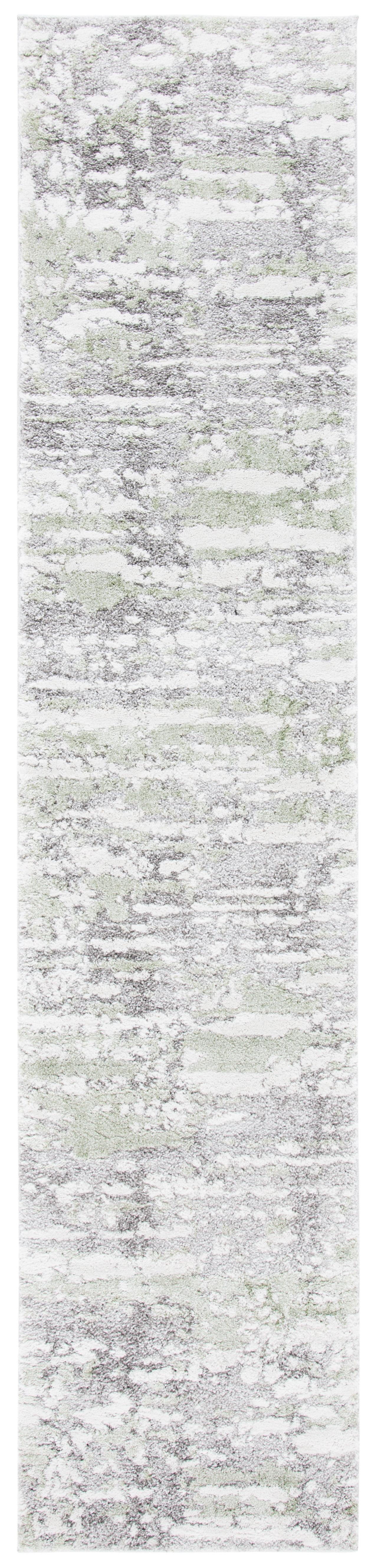 Century 300 CTY350 Power Loomed Indoor Area Rug - Grey/Green - 2'x5' - Safavieh
