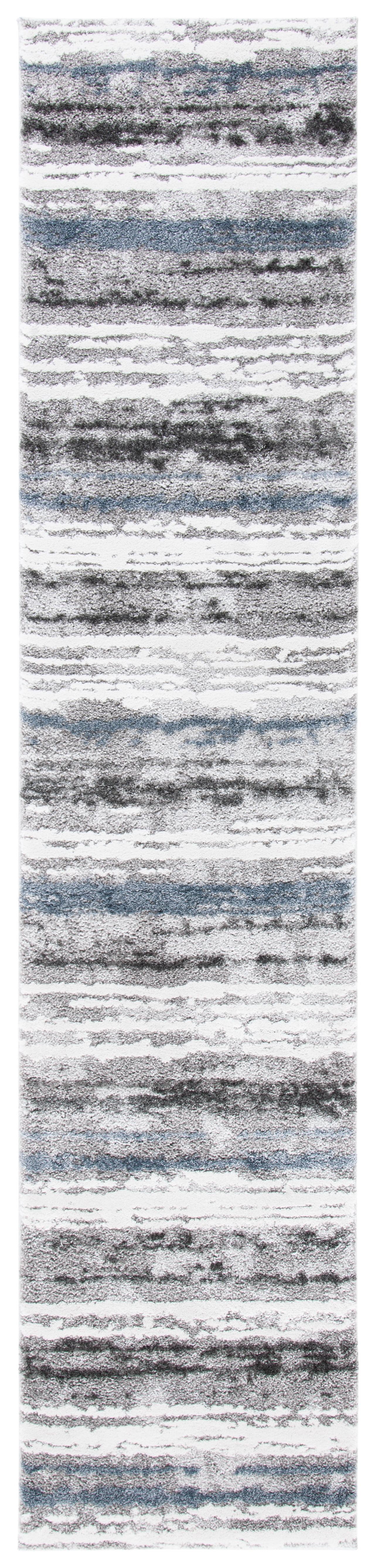 Century CTY322 Power Loomed Runner Rug - Grey/Blue - 2'x9' - Safavieh.