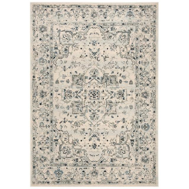 Charleston CHL411 Loomed Indoor Accent Rug - Ivory/Light Blue - 3'x5' - Safavieh