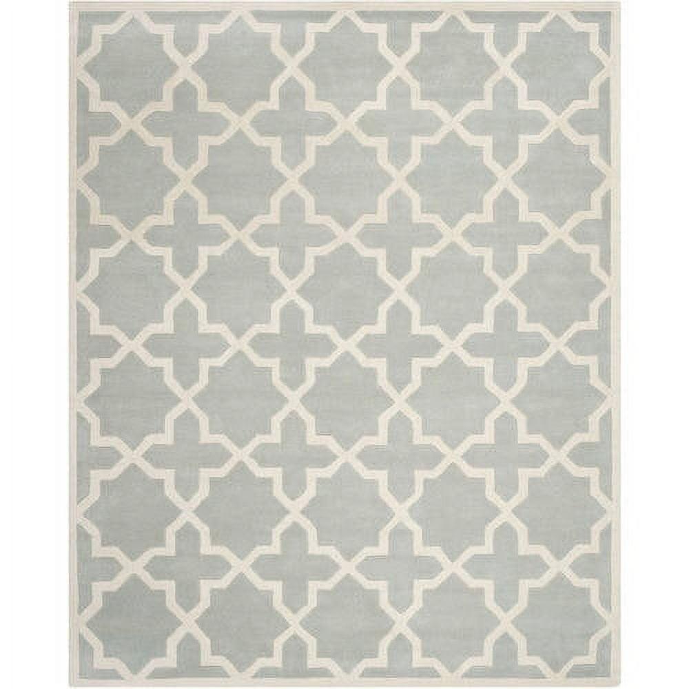 SAFAVIEH Chatham CHT732E Handmade Grey / Ivory Rug