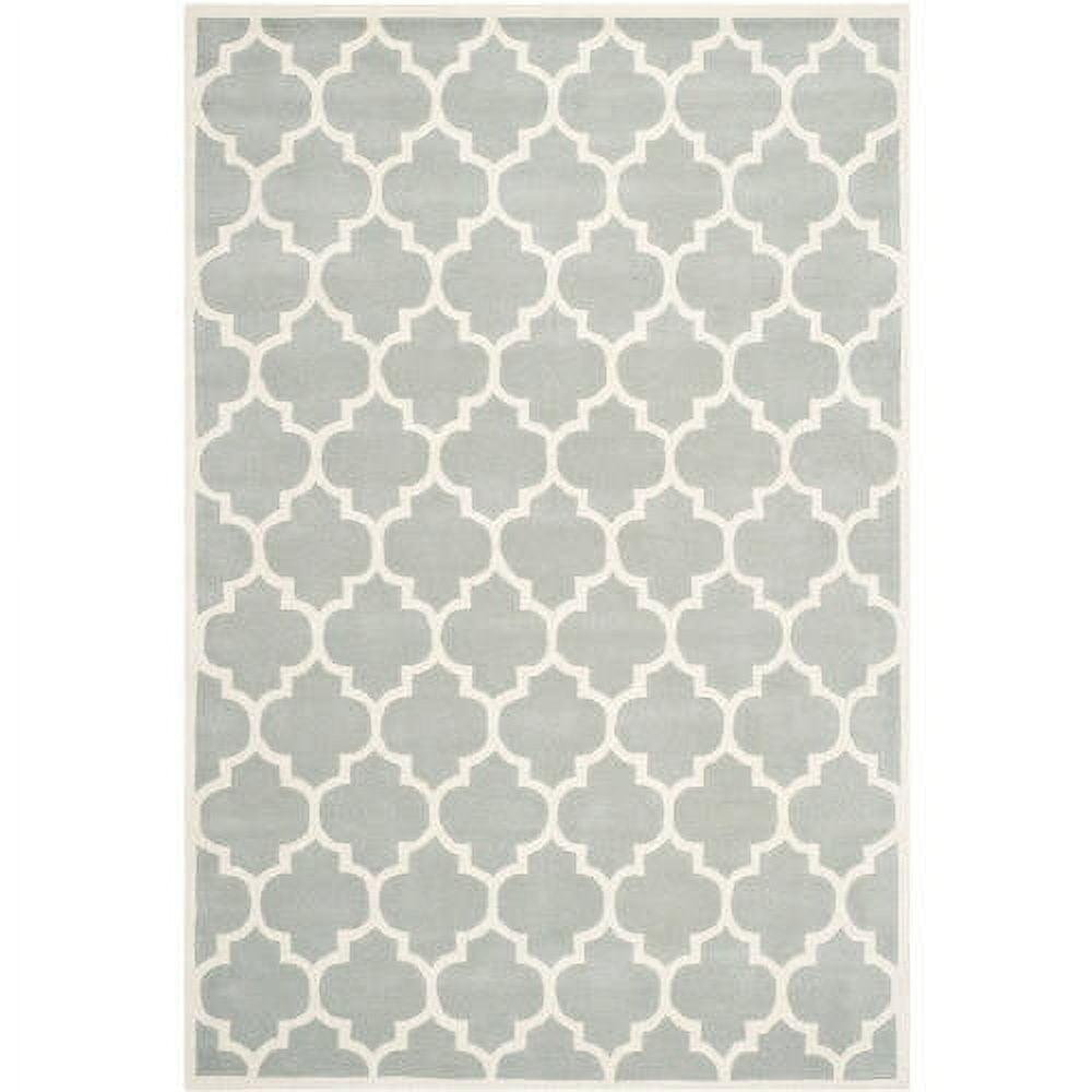 SAFAVIEH Chatham CHT734E Handmade Grey / Ivory Rug