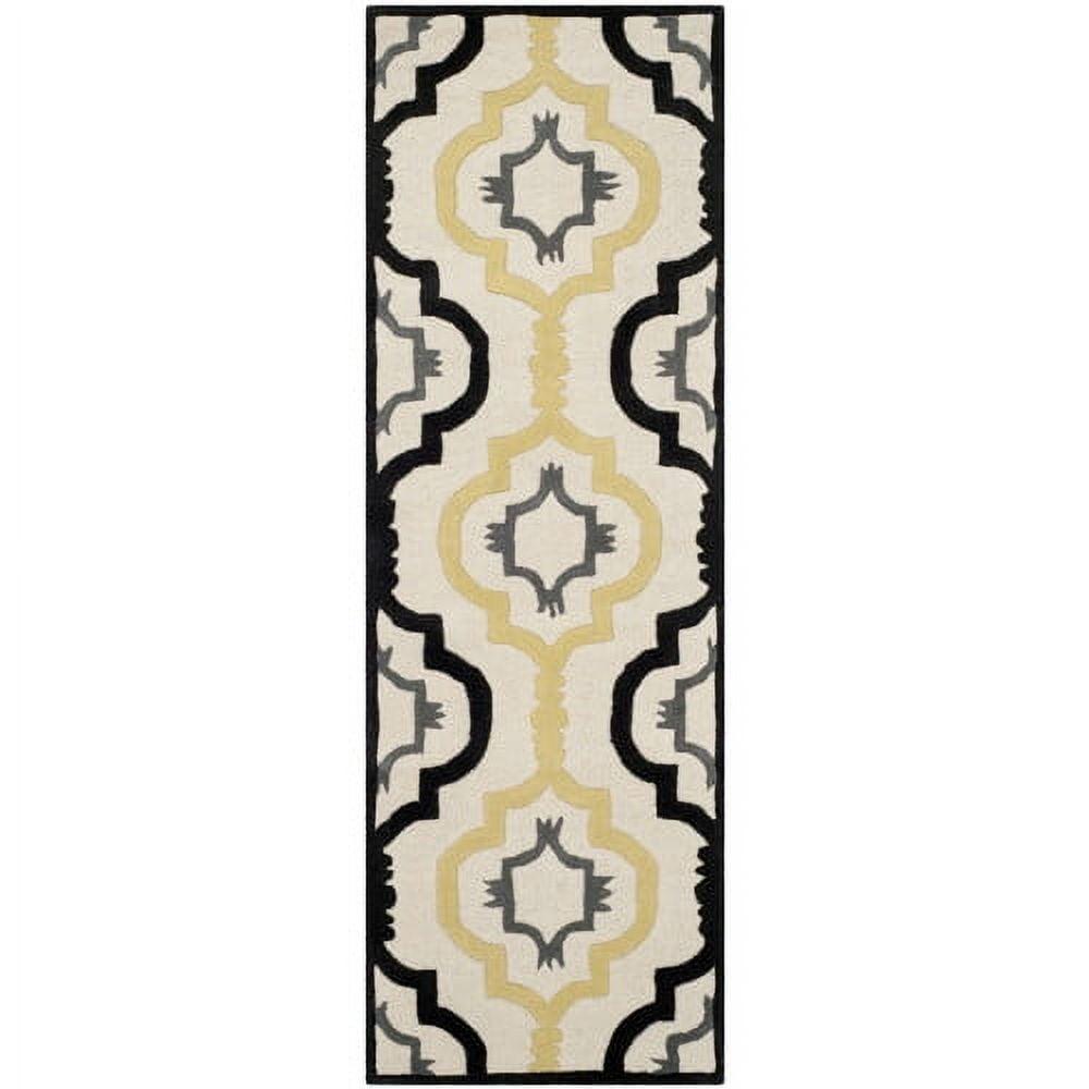 Chatham CHT747 Hand Tufted Runner Rug  Ivory / Multi 2'-3" X 9' - Safavieh.