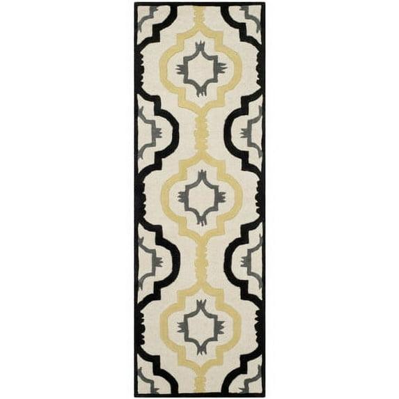 Chatham CHT747 Hand Tufted Runner Rug  Ivory / Multi 2'-3" X 9' - Safavieh.