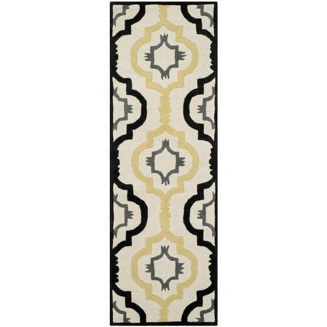 Chatham CHT747 Hand Tufted Runner Rug  Ivory / Multi 2'-3" X 9' - Safavieh.