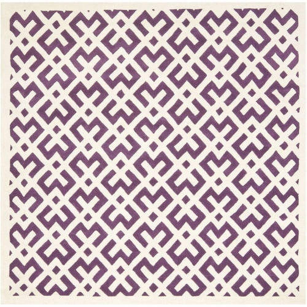 Safavieh Chatham Hand Tufted Wool Geometric Rug | Wayfair