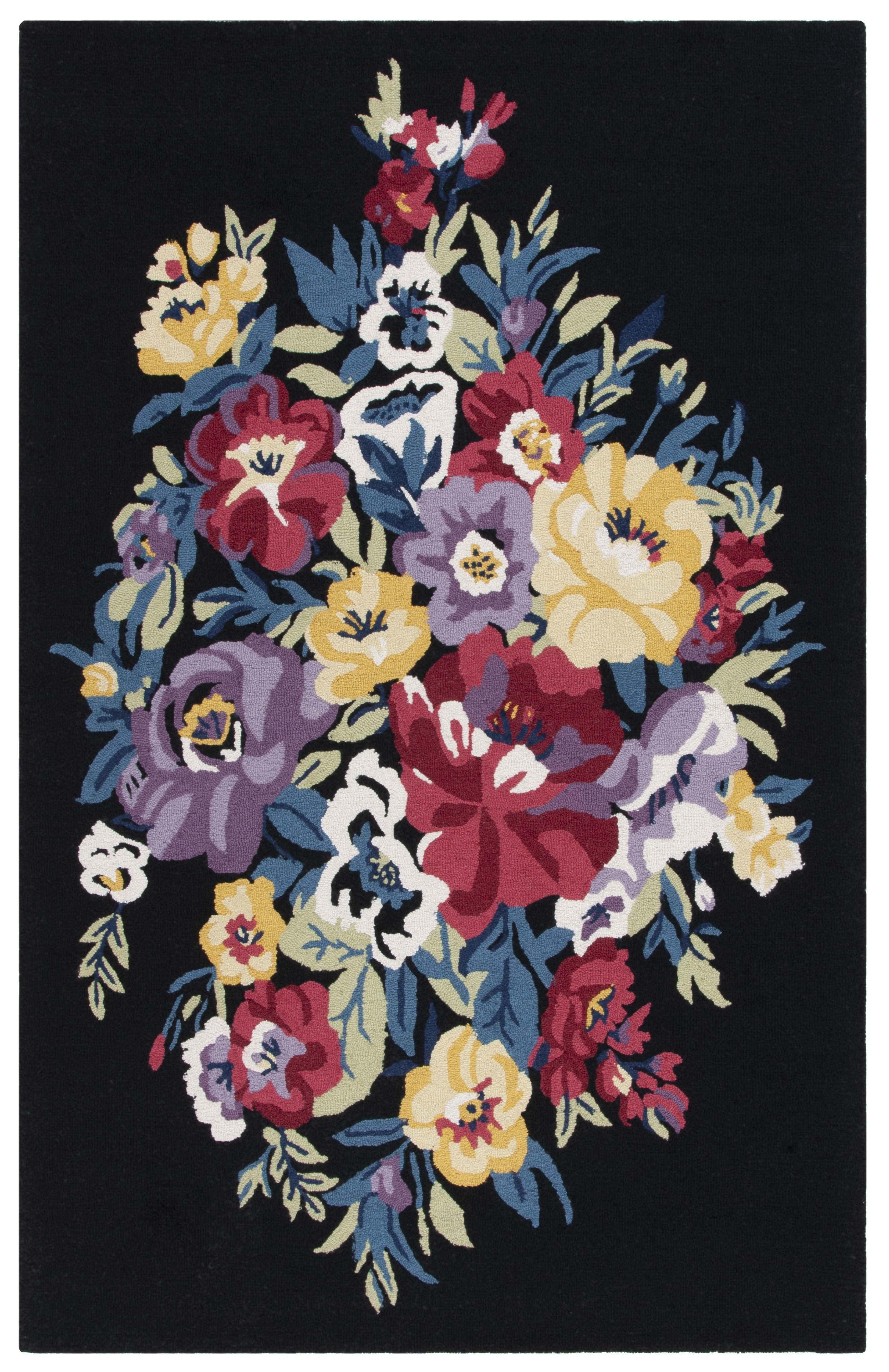 Safavieh Chelsea Hand Tufted 85% Wool, 15% Cotton Floral Rug