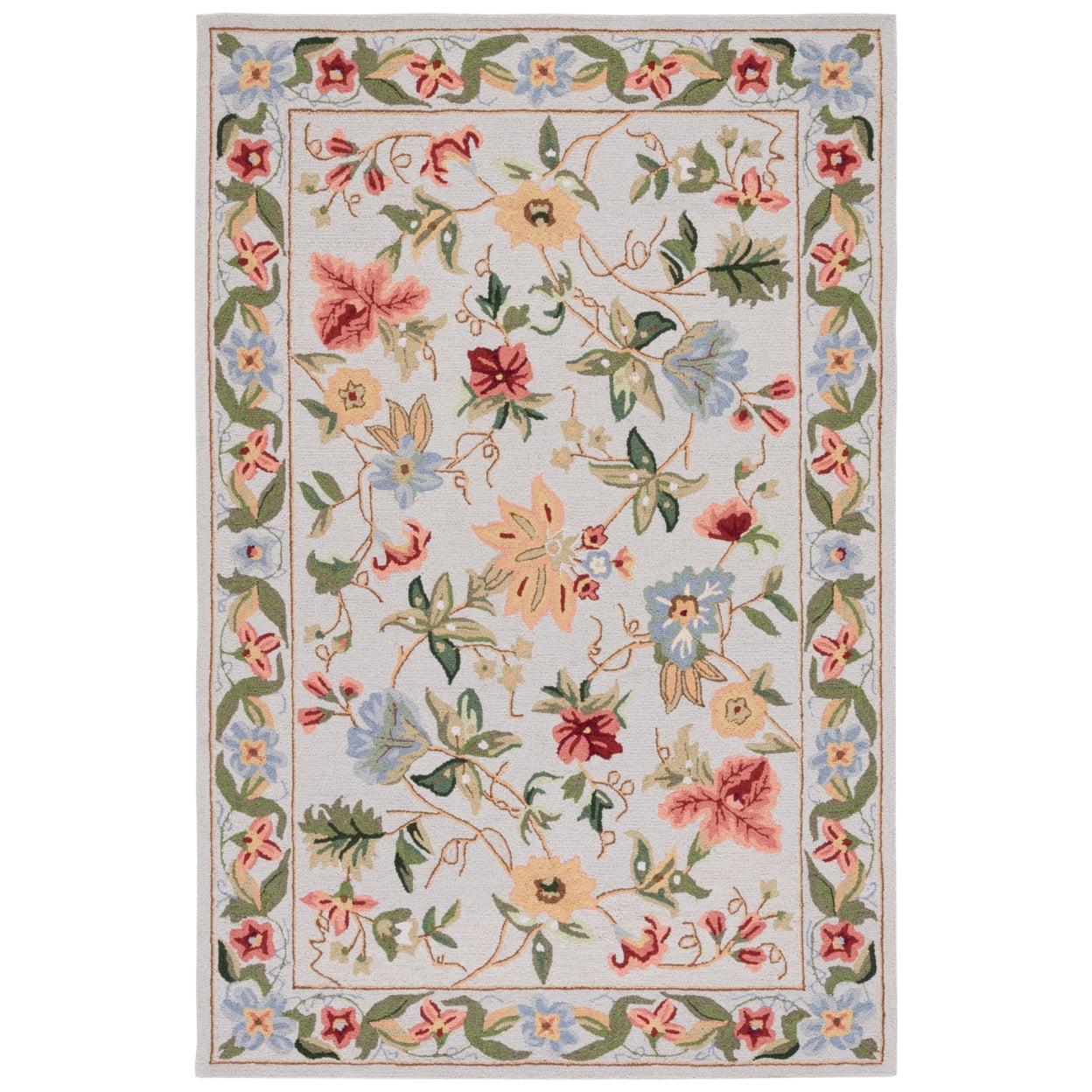 Chelsea HK311 Handmade Accent Rug - 3'x3' - Black - Safavieh