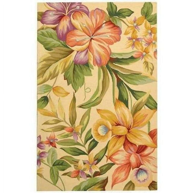 Chelsea HK212 Hand Hooked Area Rug - Ivory - 6'x9' - Safavieh.