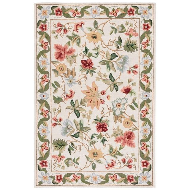 Chelsea HK214 Handmade Area Rug - 3'9"x5'9" - Black - Safavieh