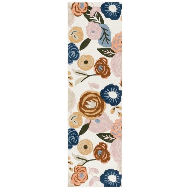 Safavieh Chelsea Tufted 80% Wool 20% Cotton With Latex Floral Rug