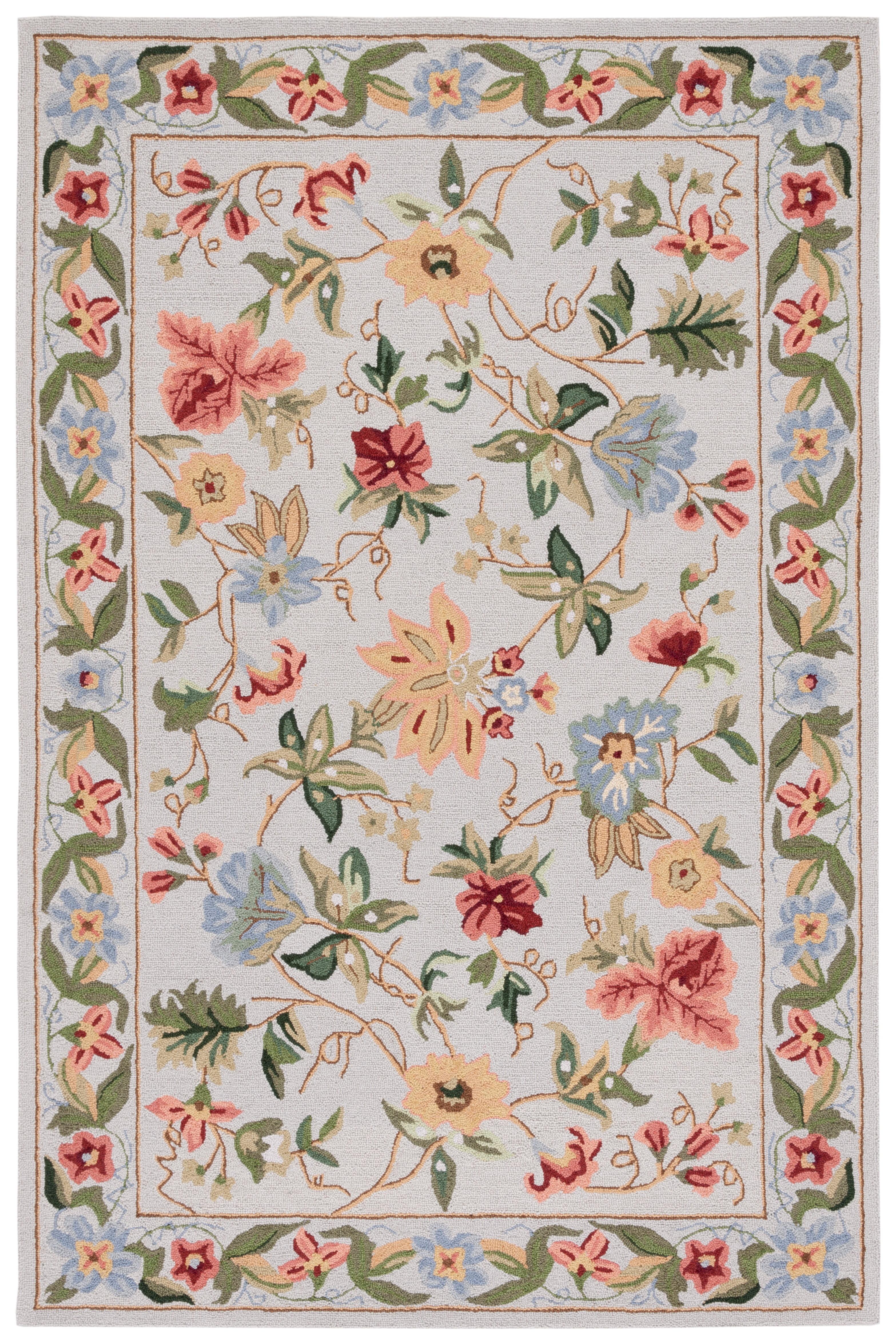 Chelsea HK311 Handmade Area Rug - 8'x10' - Grey - Safavieh
