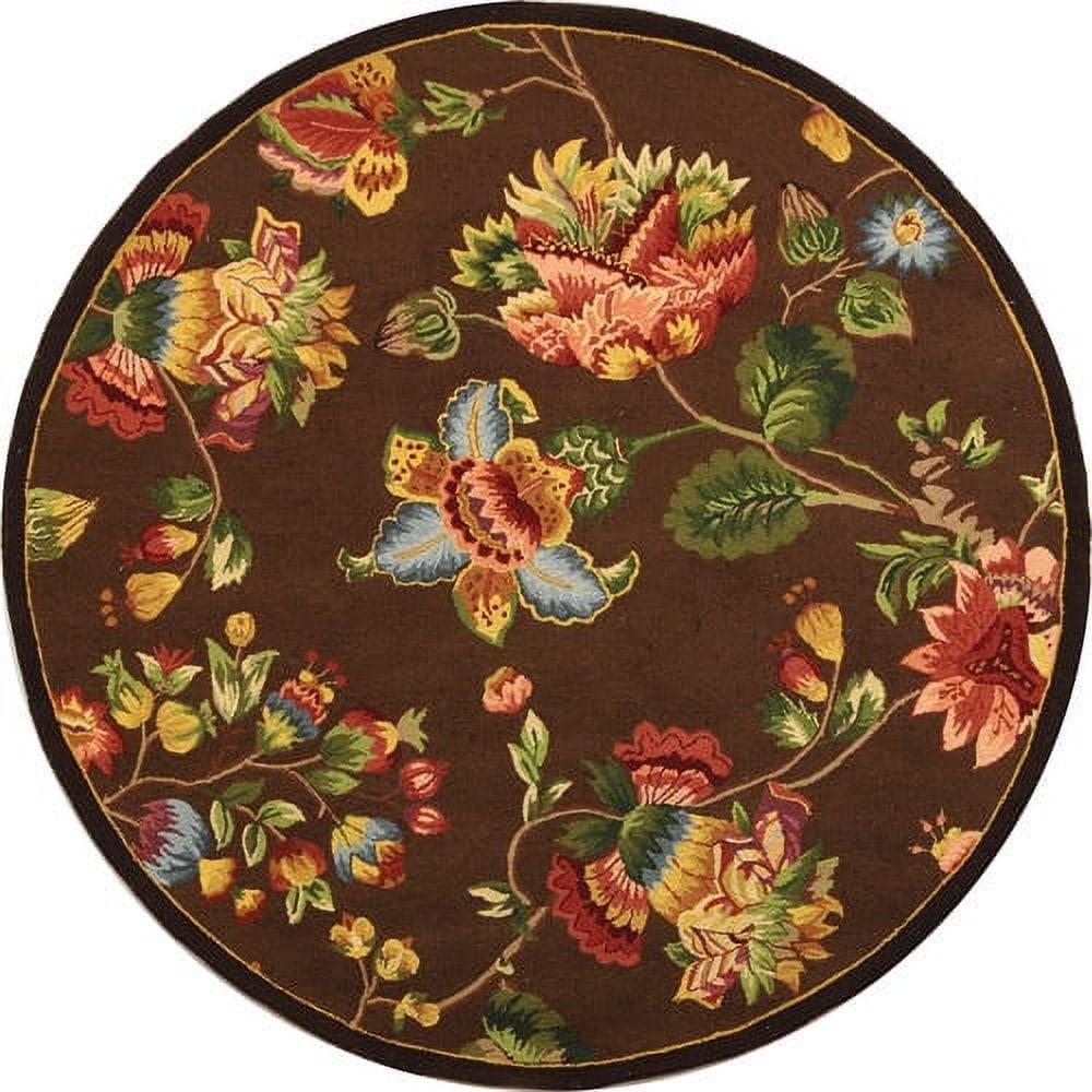 Chelsea HK331 Handmade Area Rug - 5'3"x8'3" - Brown - Safavieh