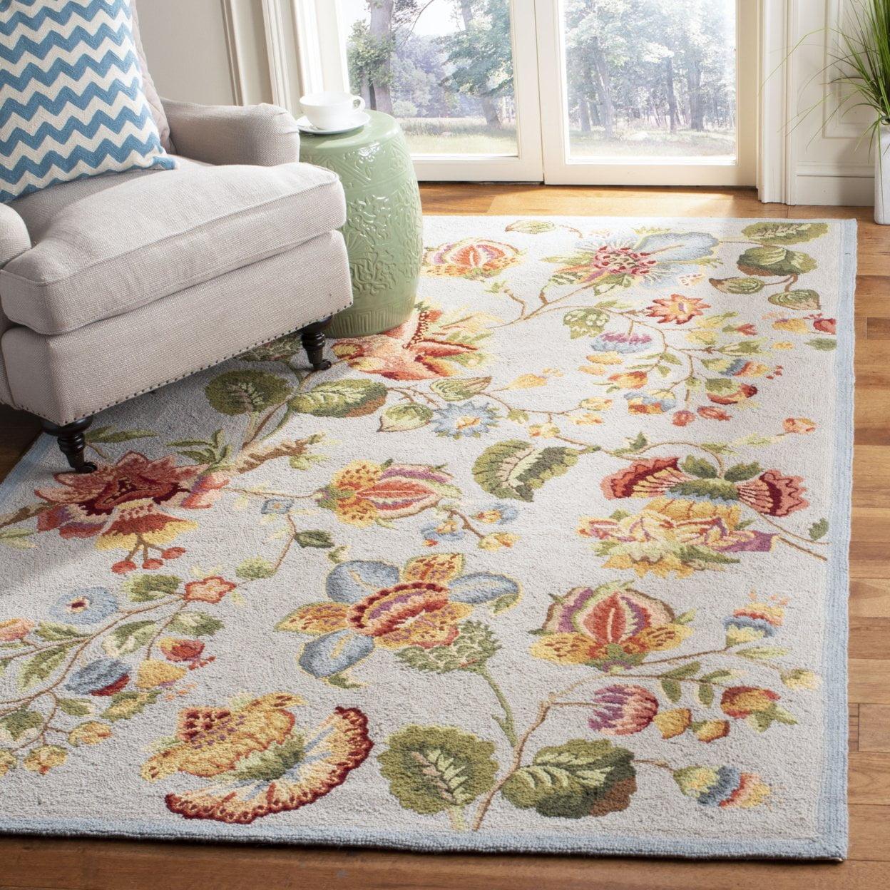 Chelsea HK331 Handmade Accent Rug - 2'6"x4' - Light Blue - Safavieh