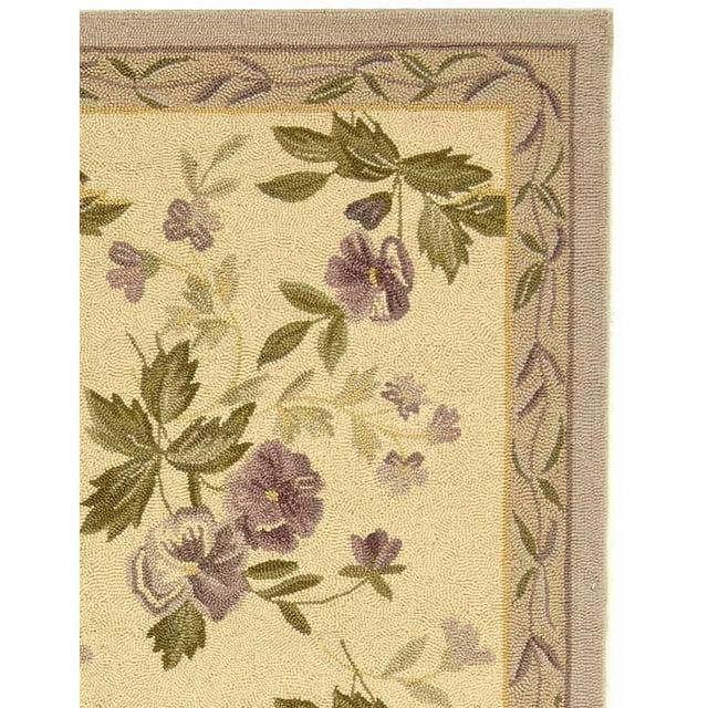 Safavieh Hand Hooked Wool Pile Floral Rug