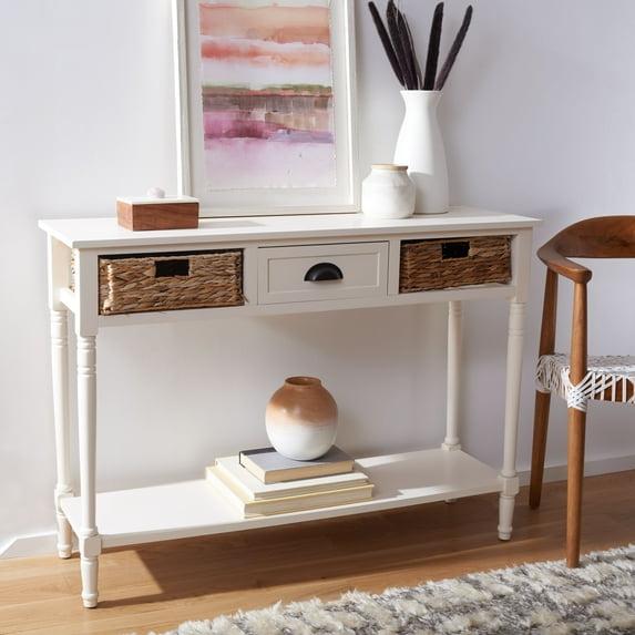 Christa Console - AMH5737B - Off-White - Safavieh Couture
