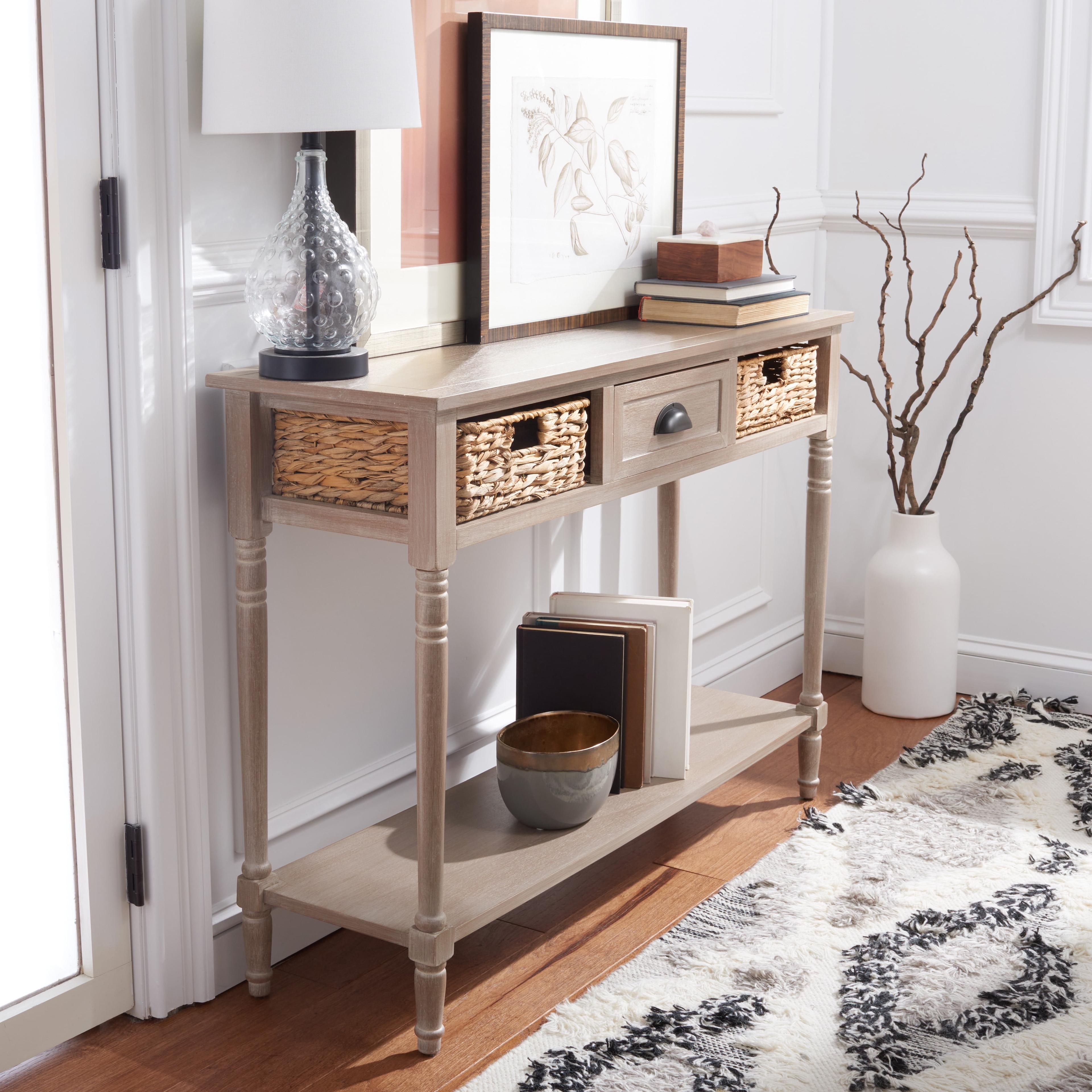 Christa Console - AMH5737E - Gray - Safavieh Couture