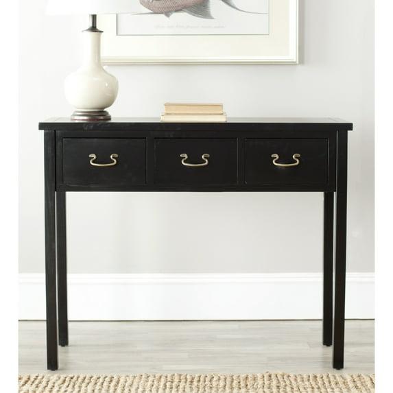 Cindy Console - AMH6568B - Black - Safavieh Couture