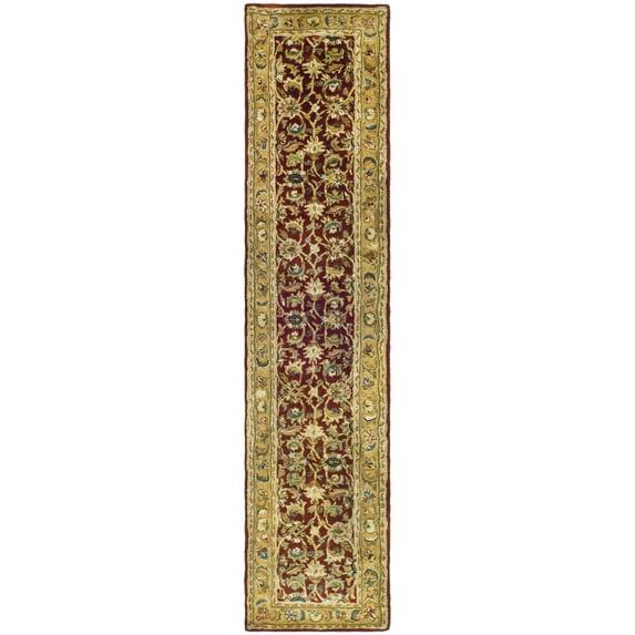 SAFAVIEH Classic Gloria Oriental Wool Runner Rug, Rust/Camel, 2'3" x 12'