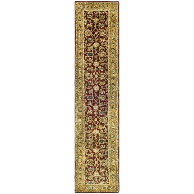 SAFAVIEH Classic Gloria Oriental Wool Runner Rug, Rust/Camel, 2'3" x 12'