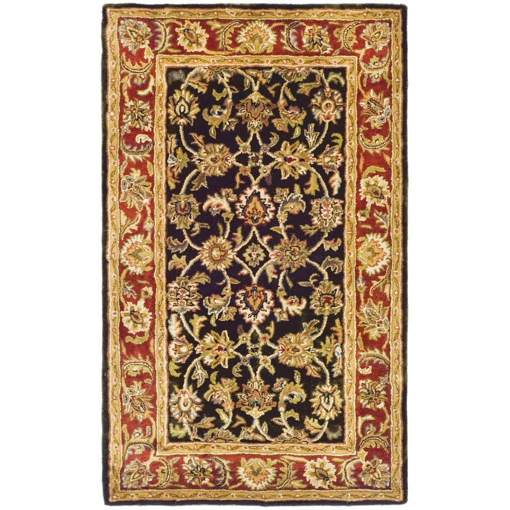 Alger Hand Hooked Wool Oriental Indoor Rug