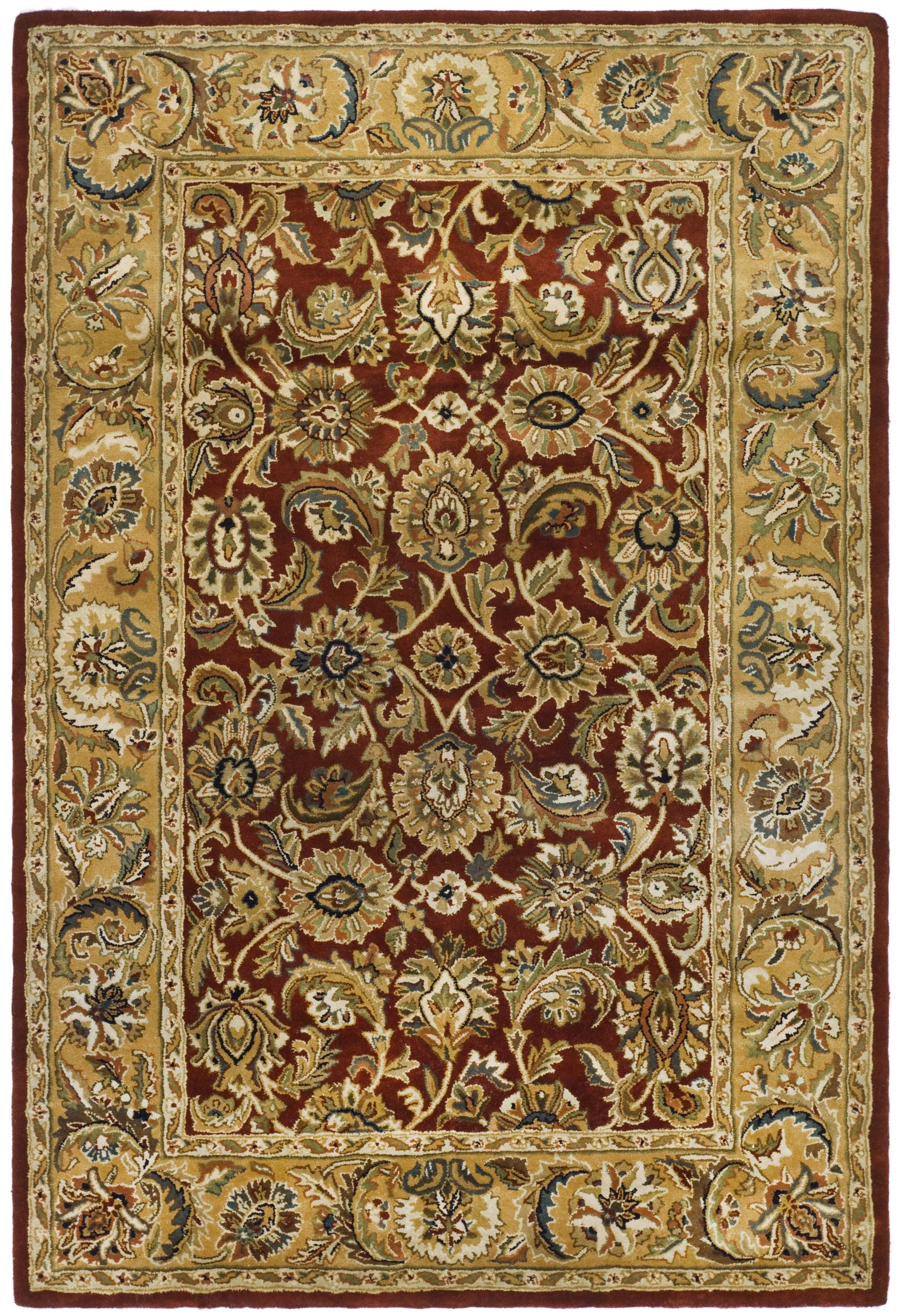 SAFAVIEH Classic Gloria Traditional Wool Area Rug, Rust/Camel, 8'3" x 11'