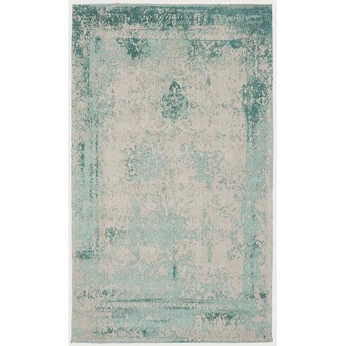 Classic Vintage CLV125 Power Loomed Area Rug - Turquoise - 4'x6' - Safavieh.
