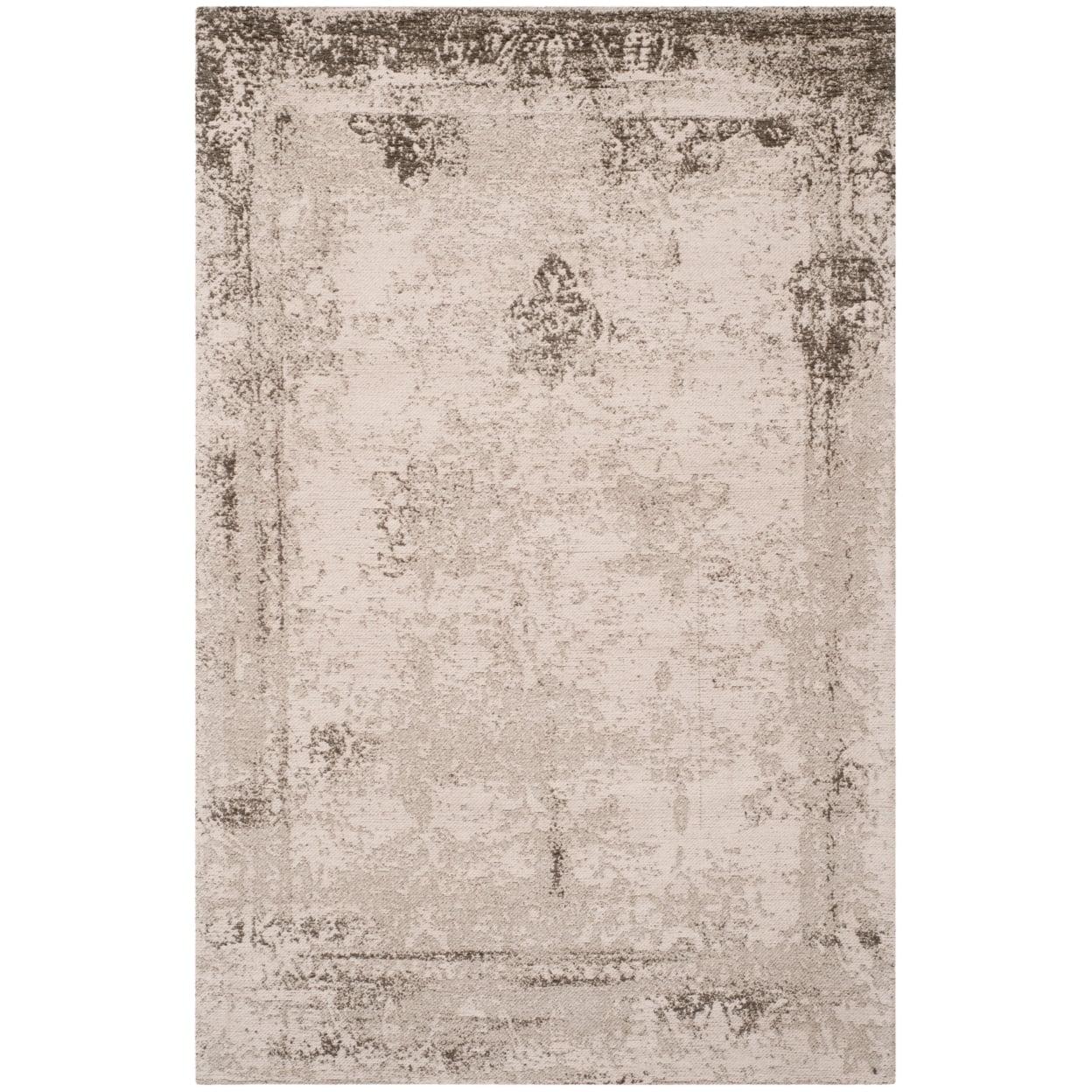 Classic Vintage CLV125 Power Loomed Area Rug - Anthracite - 4'x6' - Safavieh.