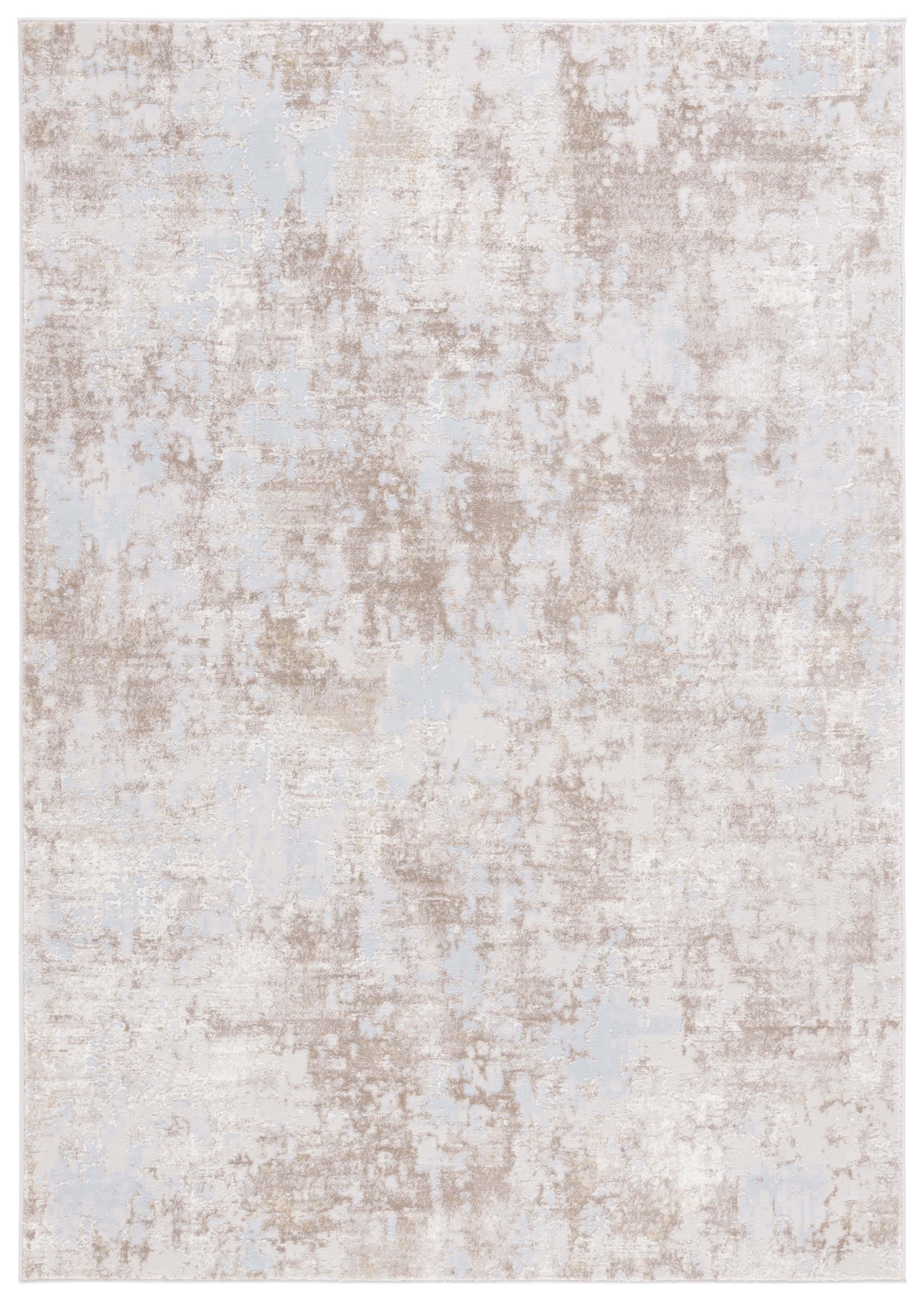 Continental CON112 Power Loomed Indoor Area Rug - Light Beige/Beige - 8'x10' - Safavieh