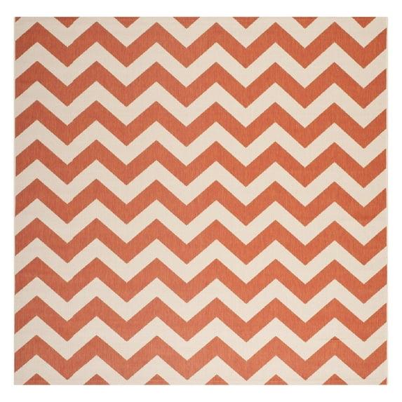 Courtyard CY6244 Power Loomed Indoor and Outdoor Runner Rug - Terracotta/Beige - 2'3"x8' - Safavieh