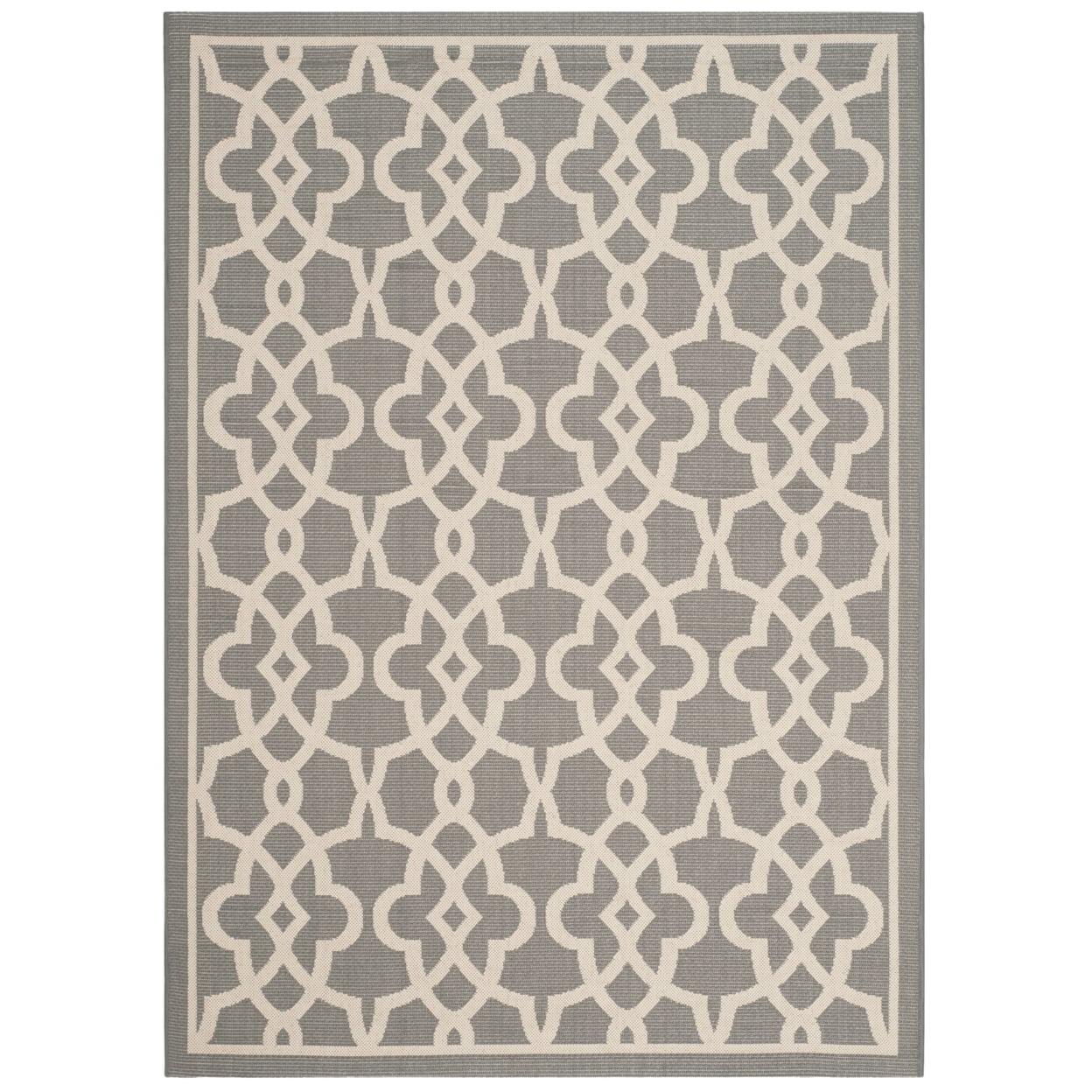 Courtyard Performance Chevron Rug