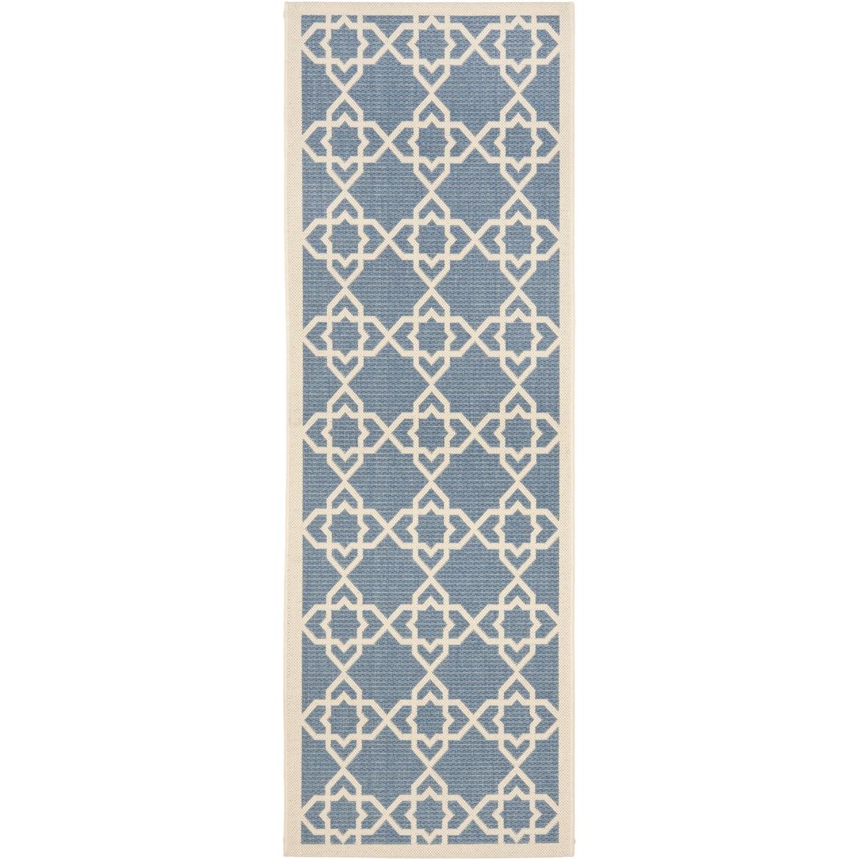 Courtyard CY6032 Power Loomed Indoor/Outdoor Area Rug  - Safavieh