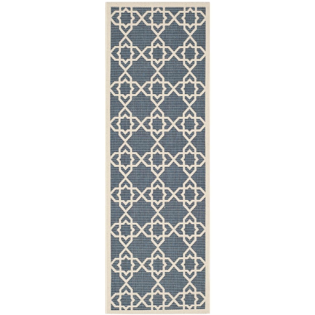 Courtyard CY6032 Power Loomed Indoor/Outdoor Area Rug  - Safavieh