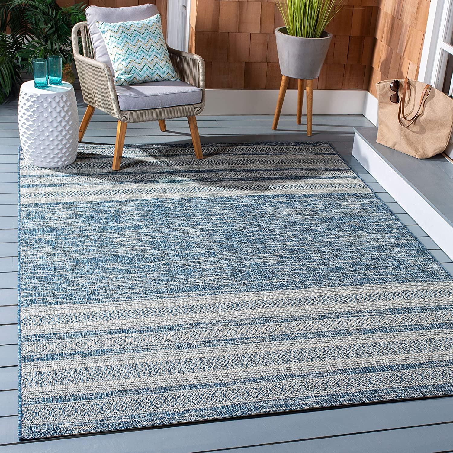 Courtyard CY8061 Power Loomed Indoor/Outdoor Area Rug  - Safavieh