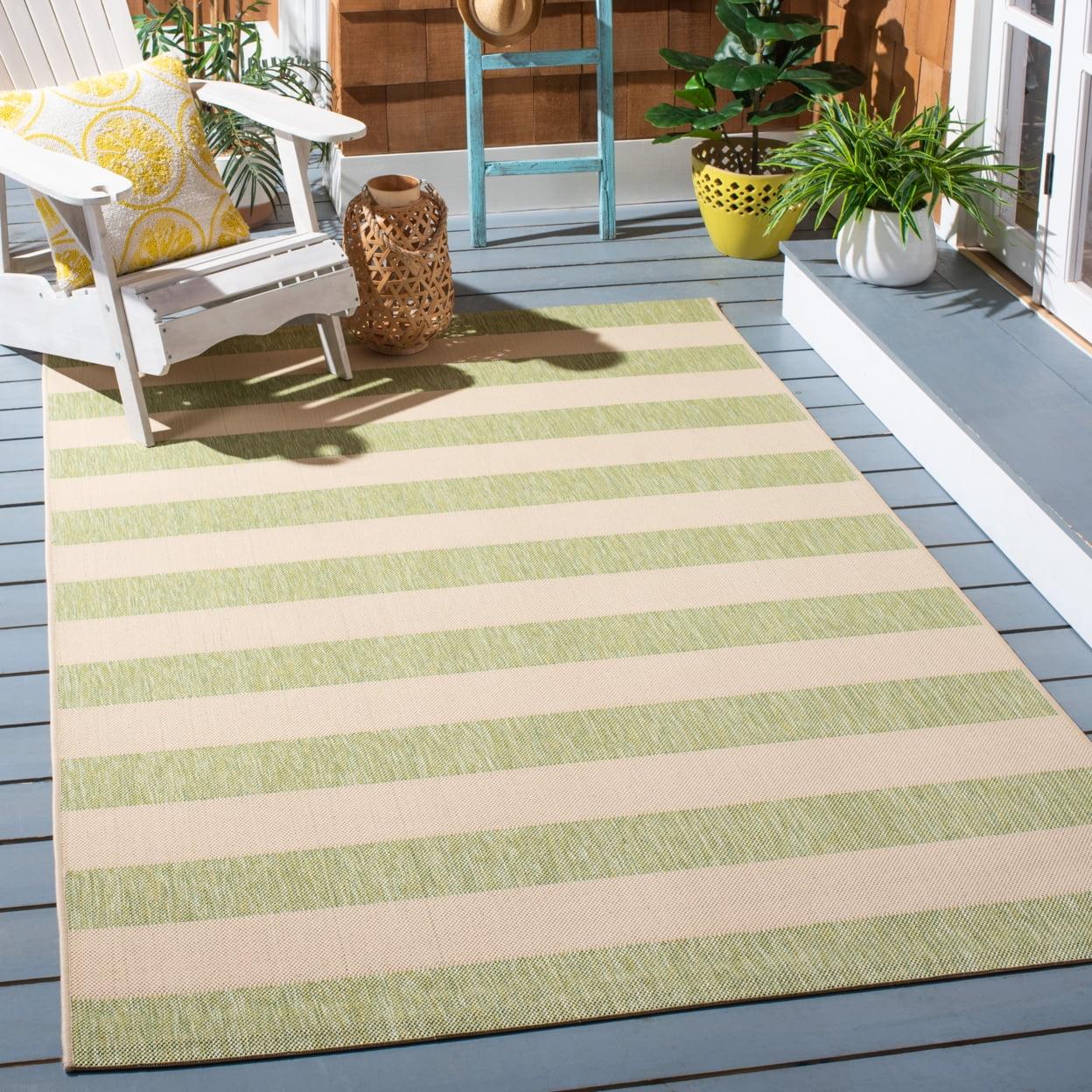Highland Dunes Bridgeman Performance Striped Rug