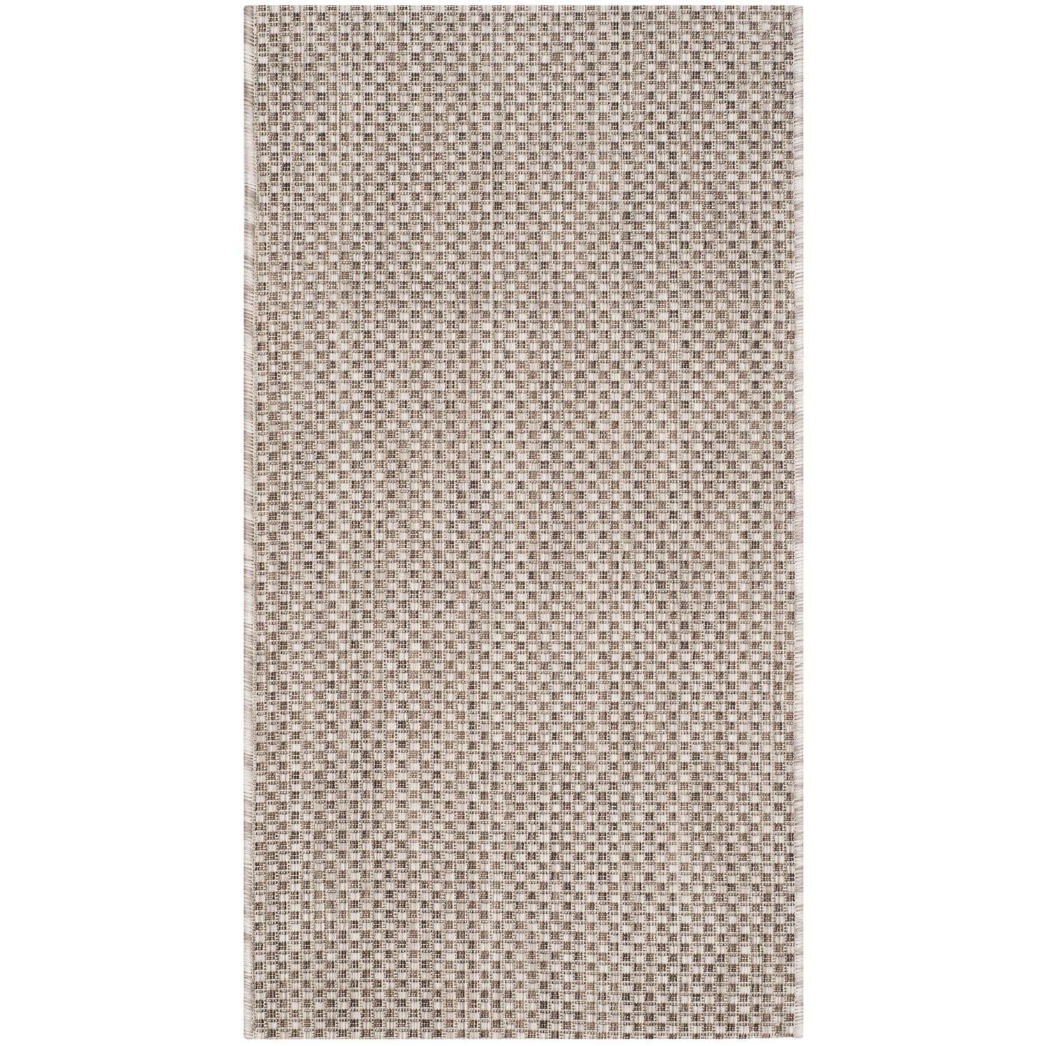 Courtyard CY8521 Power Loomed Indoor/Outdoor Accent Rug - Beige/Brown - 2'x3'7" - Safavieh.