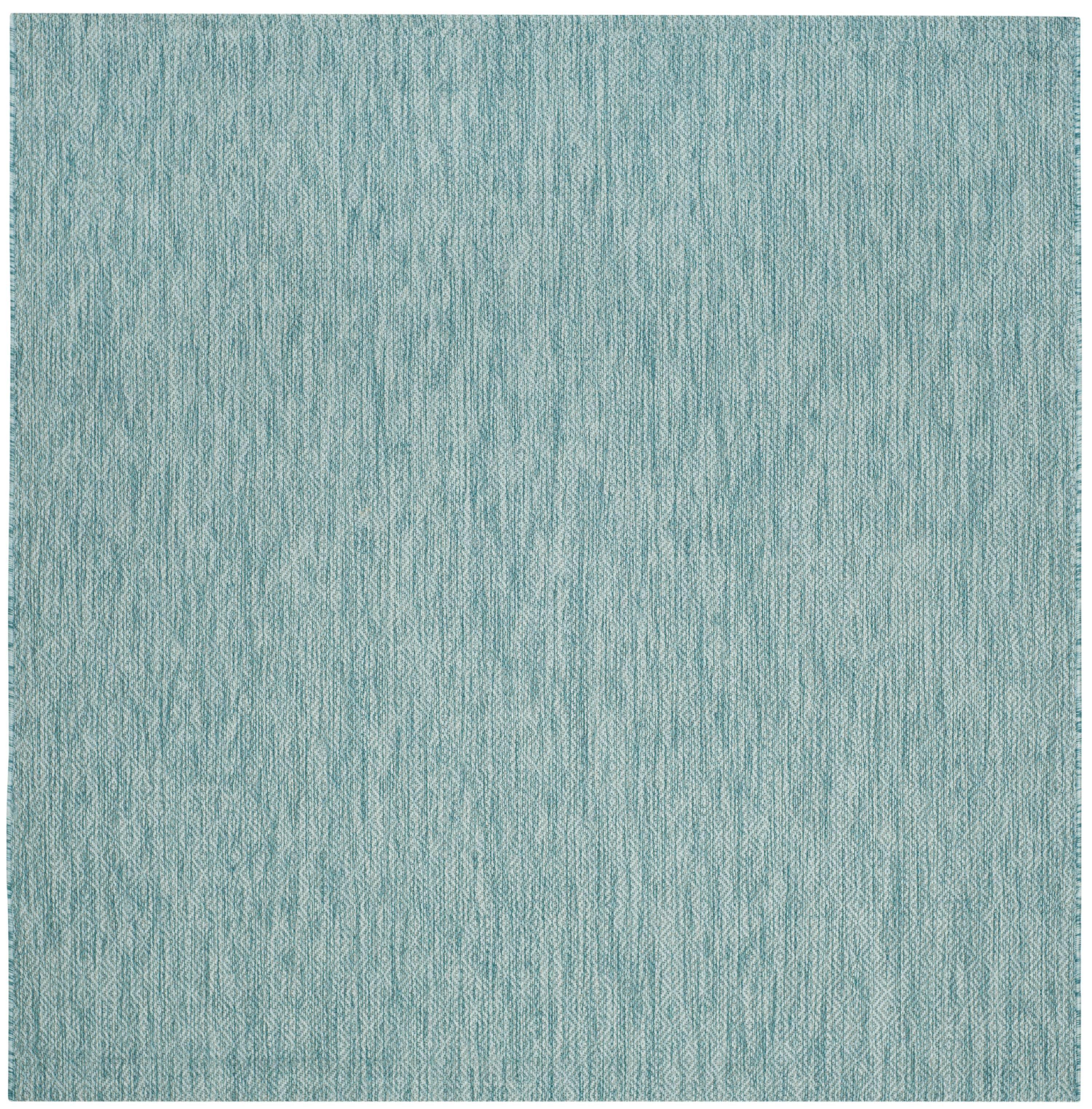 Aqua Square Easy Care Synthetic Indoor/Outdoor Rug