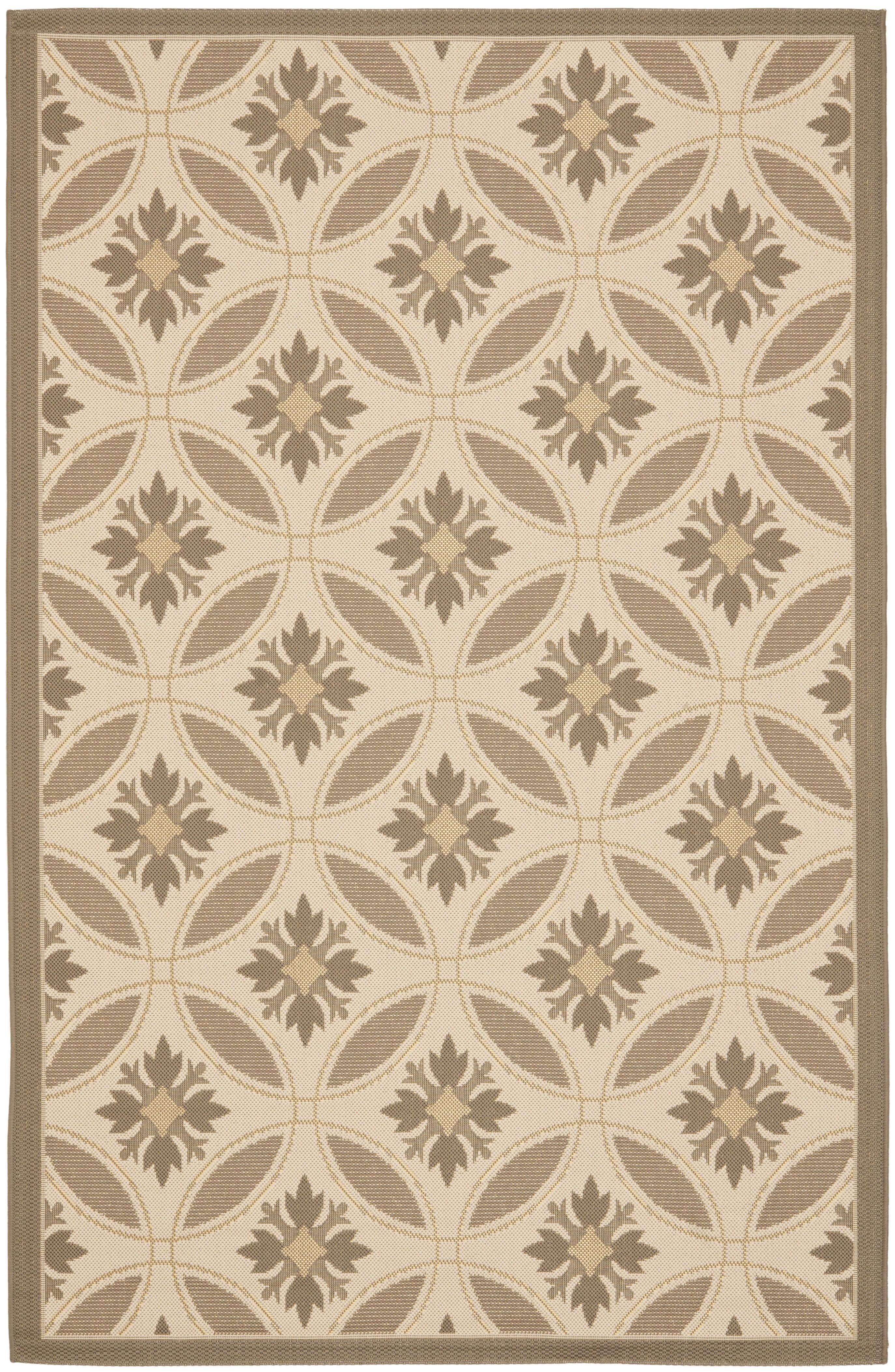 Courtyard Performance Geometric Rug