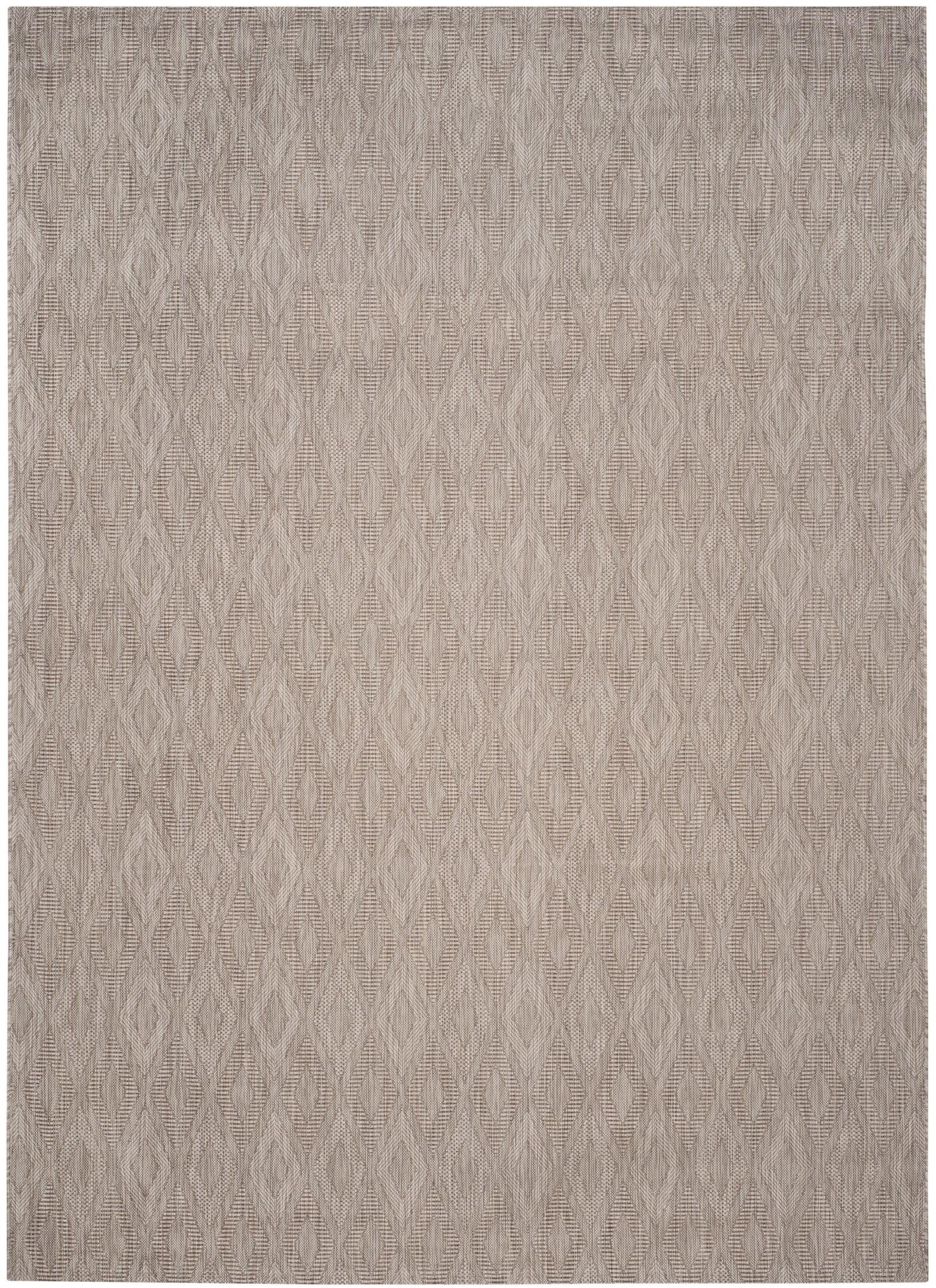 Courtyard CY8522 Power Loomed Indoor and Outdoor Area Rug - Beige/Beige - 8'x11' - Safavieh