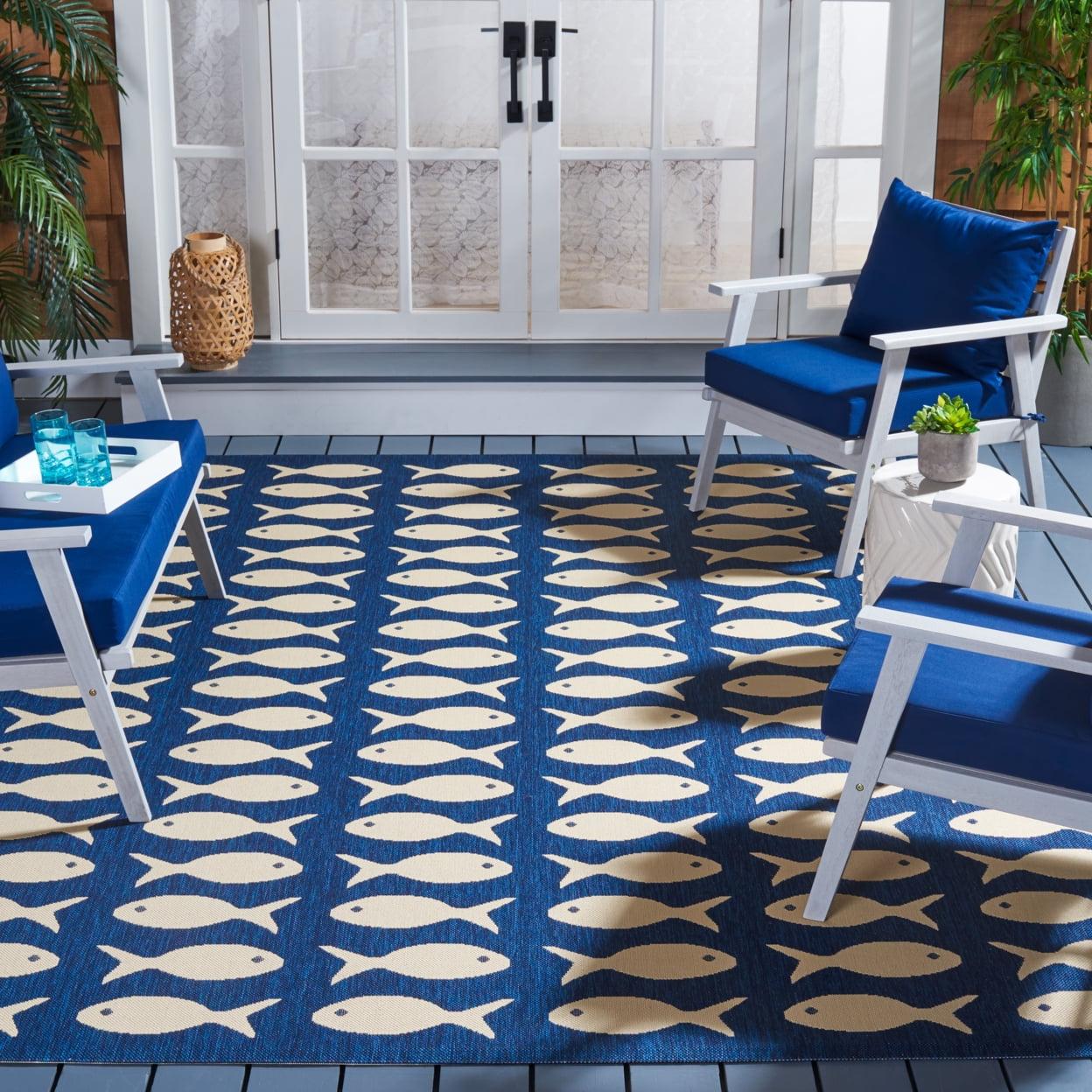Highland Dunes Paugh Performance Animal Print Rug