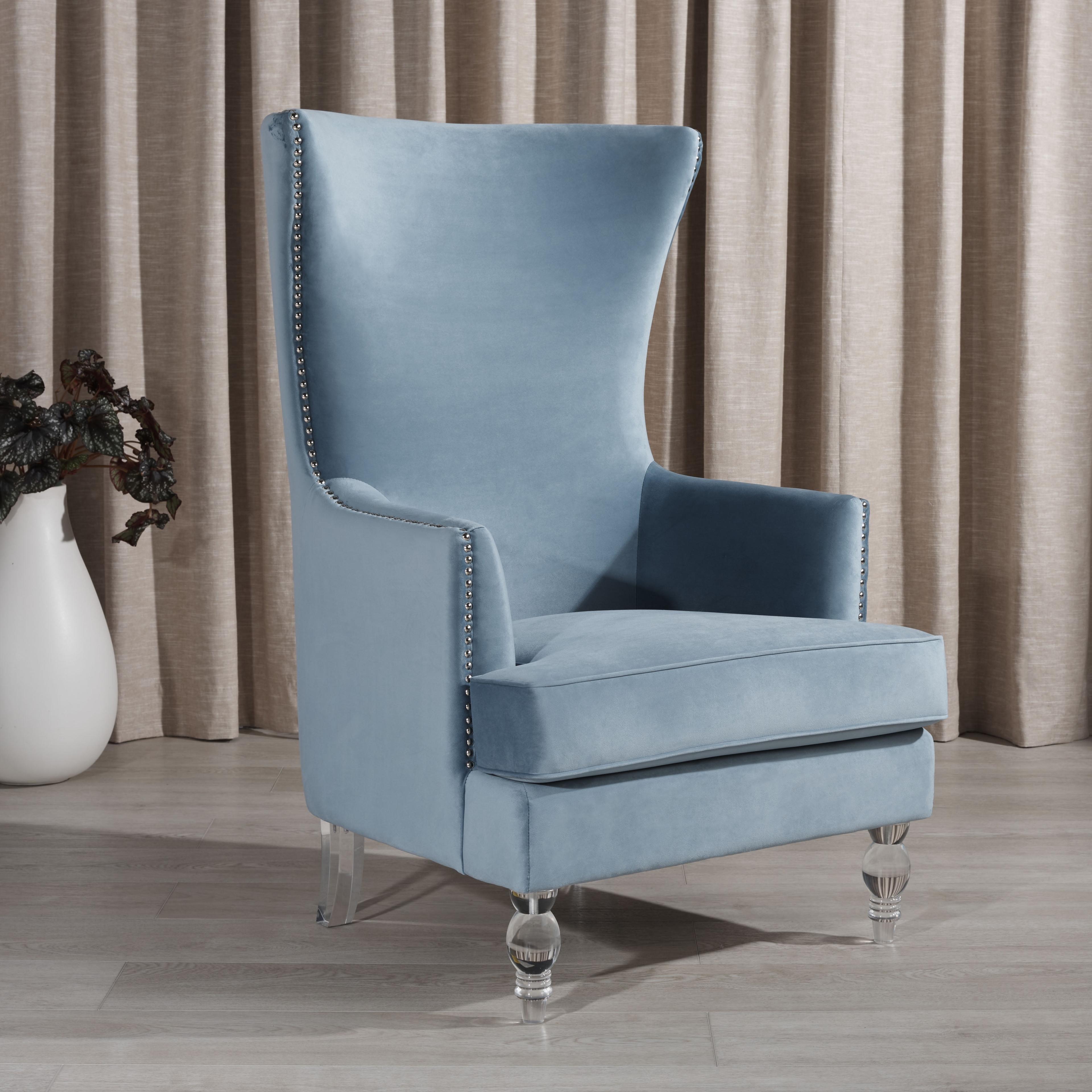 Geode Modern Wingback Chair  - Safavieh