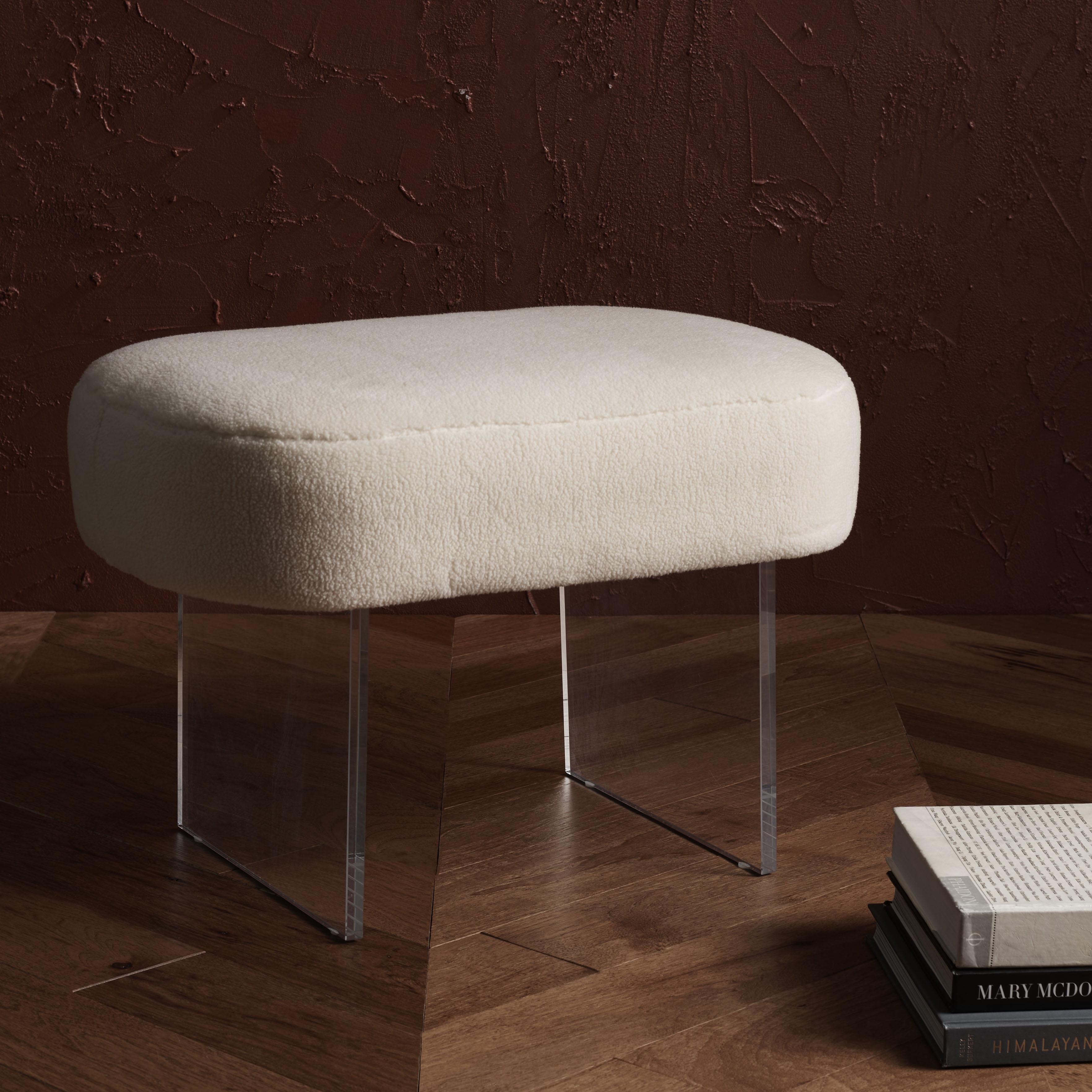 Lucelia Upholstered Ottoman