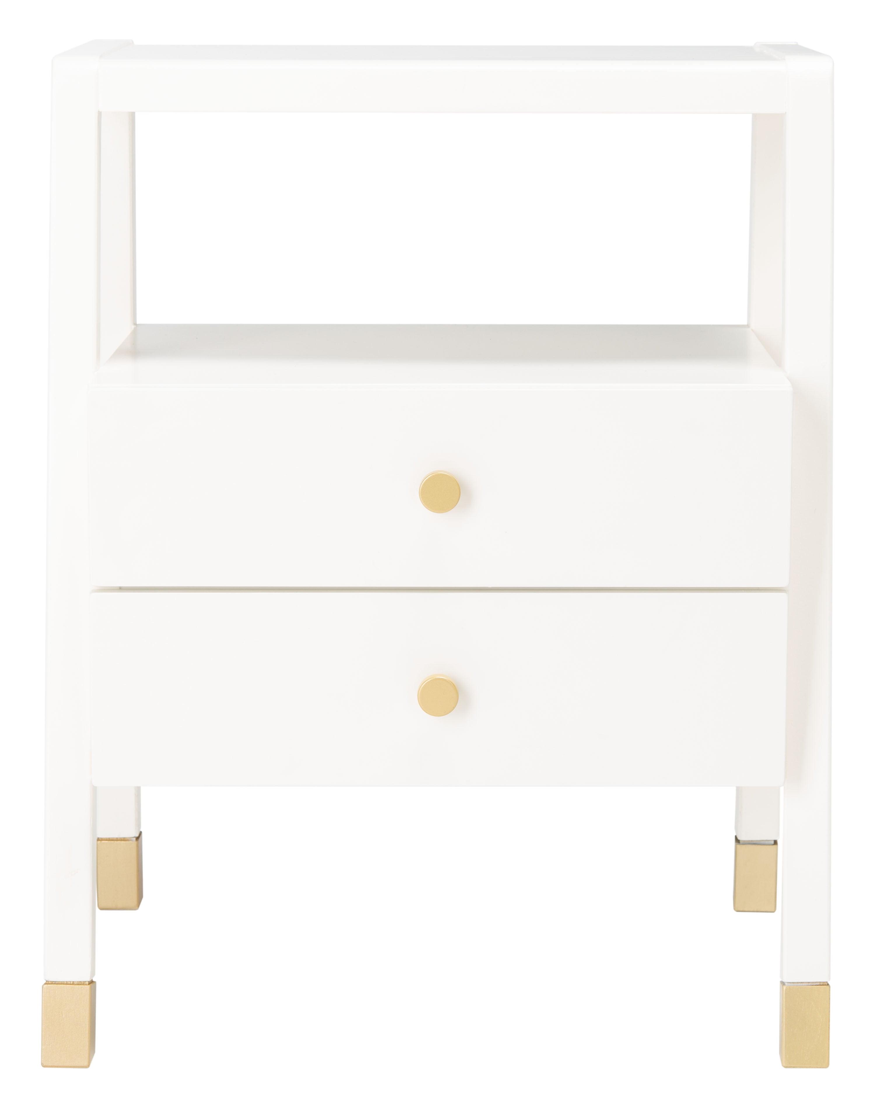 Cove 2 Drawer 1 Shelf Accent Table  - Safavieh