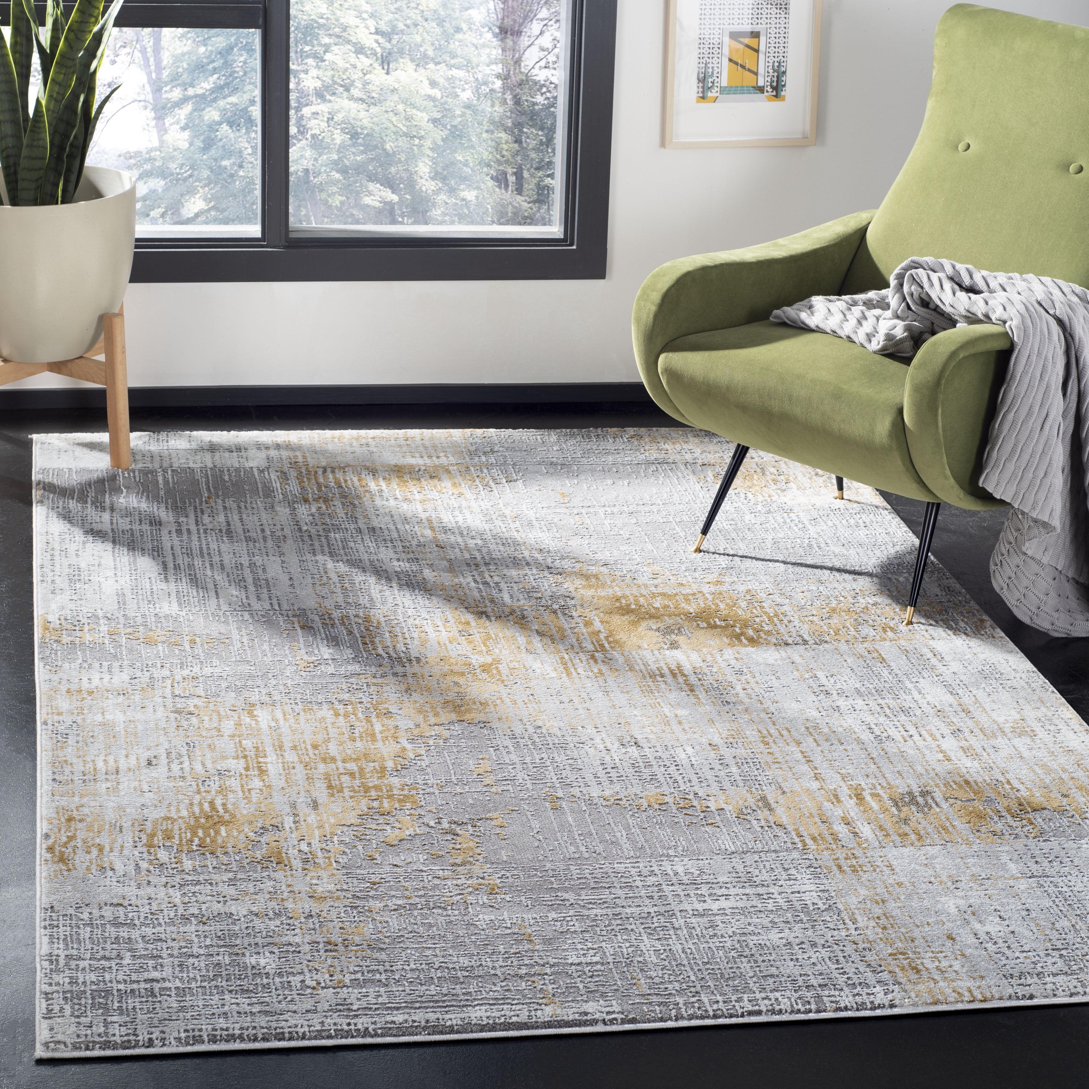 Craft CFT874 Loomed Indoor Area Rug - Grey/Beige - 8'x10' - Safavieh