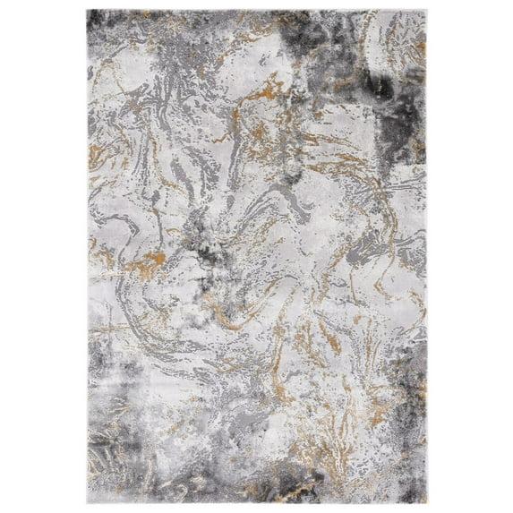 Craft CFT864 Loomed Indoor Area Rug - Grey/Gold - 9'x12' - Safavieh