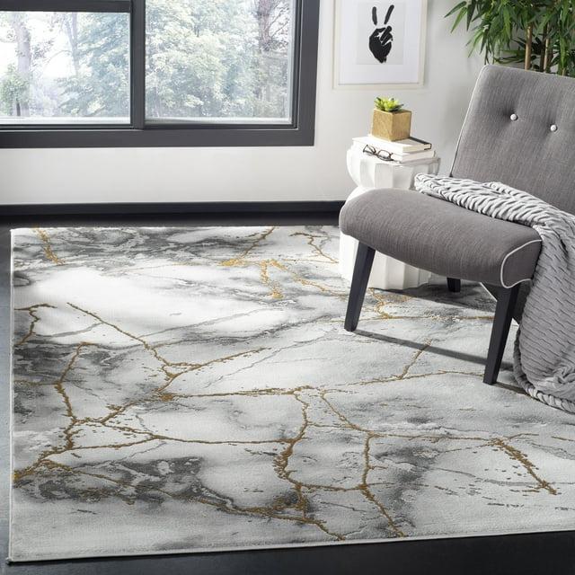 Craft CFT877 Loomed Indoor Area Rug - Grey/Gold - 2'7"x5' - Safavieh